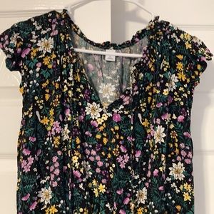 Floral Empire Waist Dress